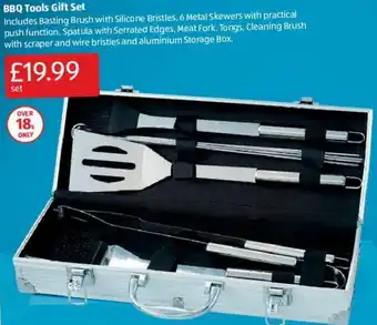 Aldi BBQ Tools Gift Set offer