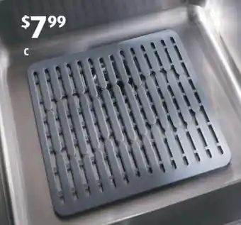 Aldi Silicone Sink or Draining Mat 28cm x 32cm / 39cm x 29cm offer