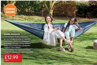 Aldi Double Hammock offer