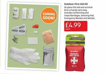 Aldi Outdoor First Aid Kit offer