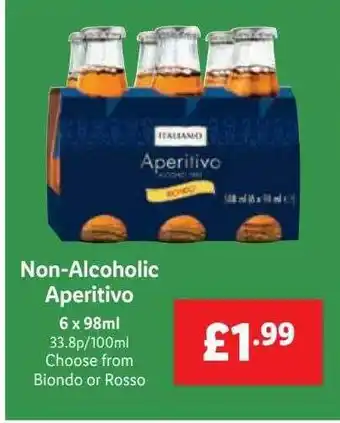Lidl Italiamo Non-alcoholic Aperitivo offer