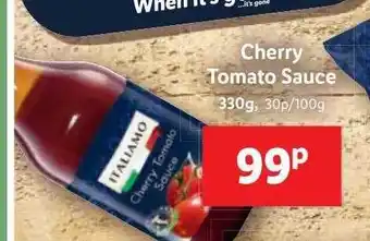 Lidl Italiamo Cherry Tomato Sauce offer