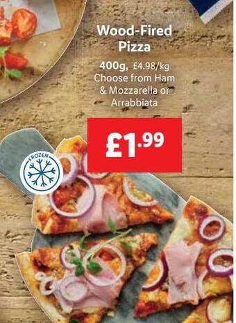 Lidl Wood-fired Pizza offer