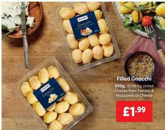 Lidl Italiamo Filled Gnocchi offer