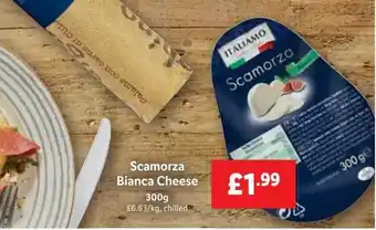 Lidl Italiamo Scamorza Bianca Cheese offer