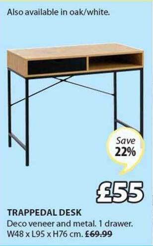 JYSK Trappedal Desk offer
