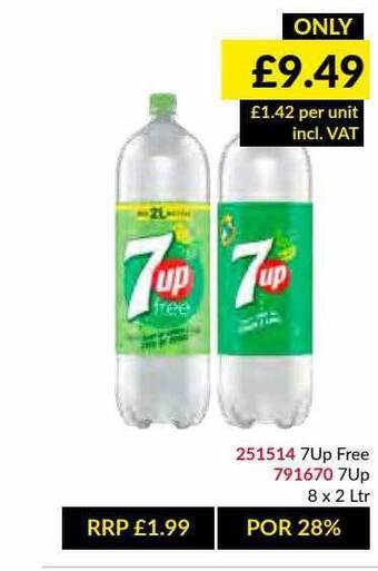 Musgrave MarketPlace 7up Free, 7up offer