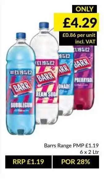 Musgrave MarketPlace Barrs Range offer