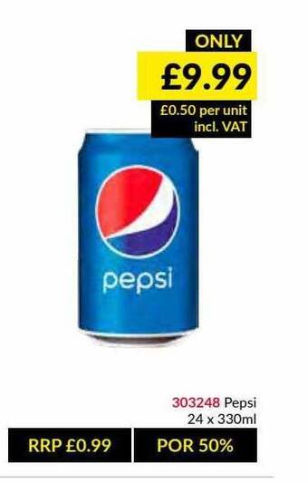 Musgrave MarketPlace Pepsi offer