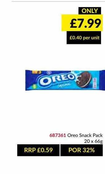 Musgrave MarketPlace Oreo Snack Pack offer