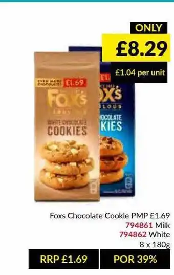 Musgrave MarketPlace Foxs Chocolate Cookie offer