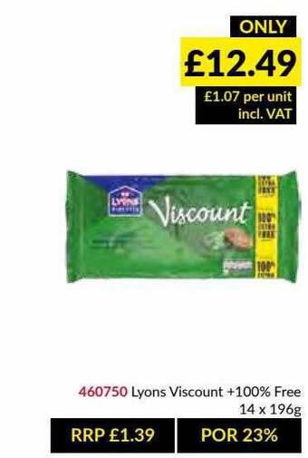 Musgrave MarketPlace Lyons Viscount + 100% Free offer