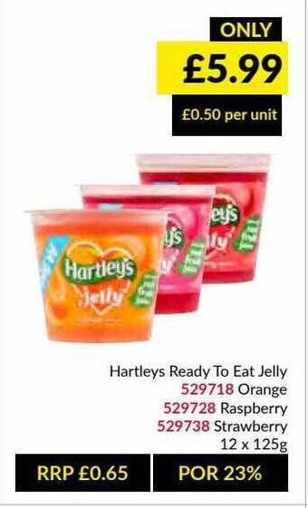 Musgrave MarketPlace Hartleys Ready To Eat Jelly offer