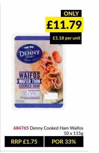 Musgrave MarketPlace Denny Cooked Ham Waifos offer
