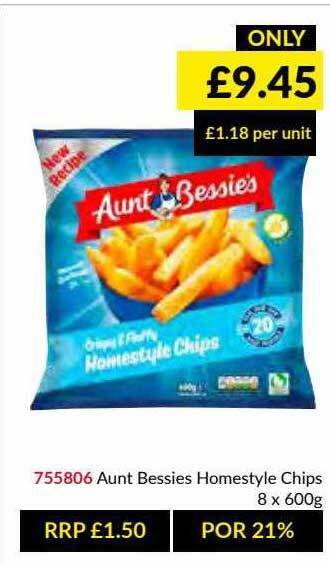 Musgrave MarketPlace Aunt Bessies Homestyle Chips offer