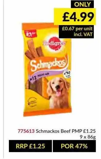 Musgrave MarketPlace Schmackos Beef Pmp offer