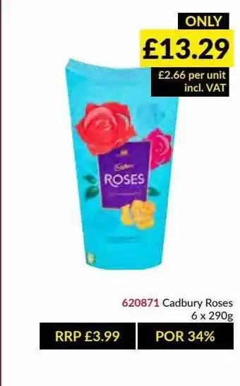 Musgrave MarketPlace Cadbury Roses offer