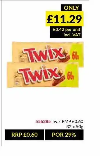 Musgrave MarketPlace Twix Pmp offer