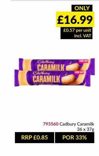 Musgrave MarketPlace Cadbury Caramilk offer
