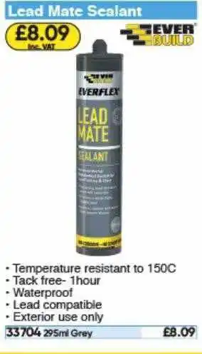 Toolstation Lead Mate Sealant Ever Build offer
