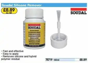 Toolstation Soudal Silicone Remover Soudal offer