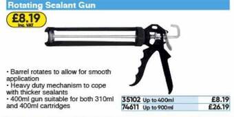 Toolstation Rotating Sealant Gun offer