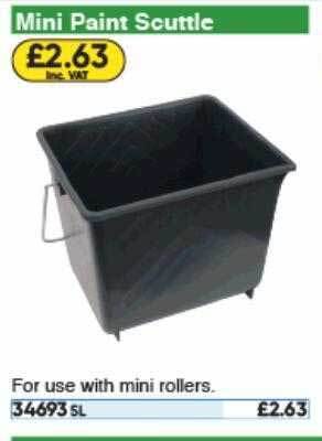 Toolstation Mini Paint Scuttle offer
