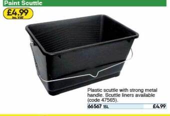 Toolstation Paint Scuttle offer