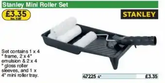 Toolstation Stanley Mini Roller Se offer