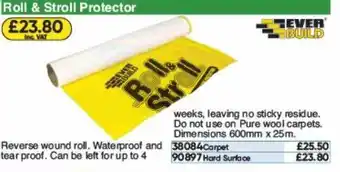 Toolstation Roll & Stroll Protector Ever Build offer