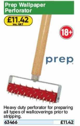 Toolstation Prep Wallpaper Perforator offer