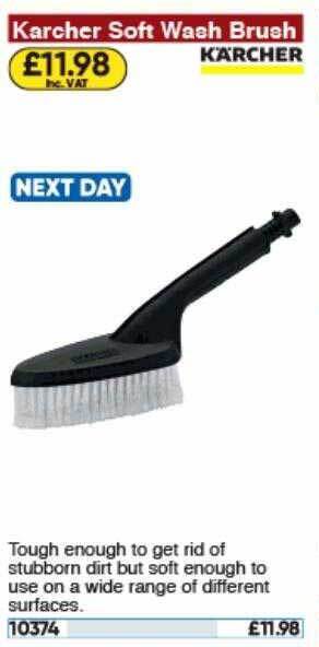 Toolstation Karcher Soft Wash Brush offer