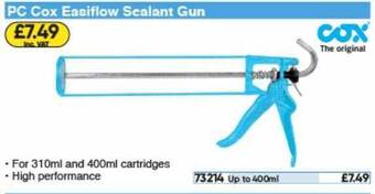 Toolstation Pc Cox Easiflow Sealant Gun offer