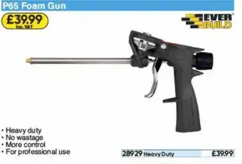 Toolstation P65 Foam Gun Ever Build offer