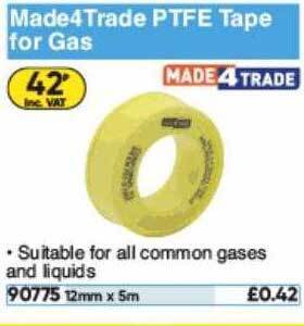 Made4trade Ptfe Tape For Gas