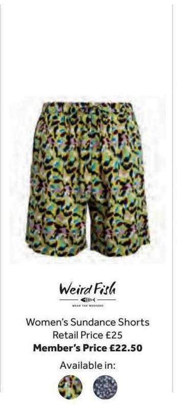 Weird Fish Women's Sundance Shorts 