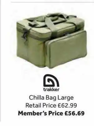 GO Outdoors Trakker Chilla Bag Large offer