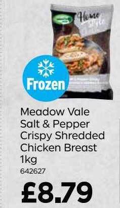 Bestway Meadow Vale Salt & Pepper Crispy Breaded Chicken Breast 1kg offer