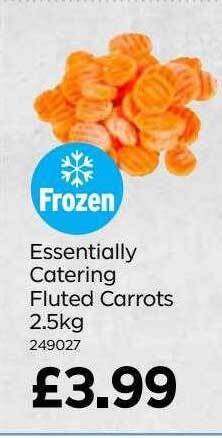 Bestway Essentially Catering Fluted Carrots offer