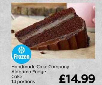 Bestway Handmade Cake Company Alabama Fudge Cake offer