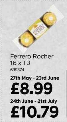 Bestway Ferrero Rocher 16 X T3 offer