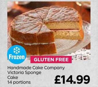 Bestway Handmade Cake Company Victoria Sponge Cake offer