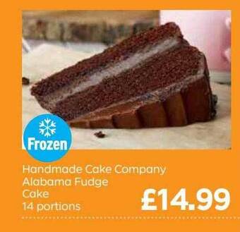 Bestway Handmade Cake Company Alabama Fudge Cake 14 Portions offer