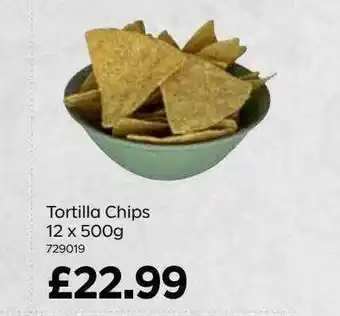 Bestway Tortilla Chips 12 X 500 G offer