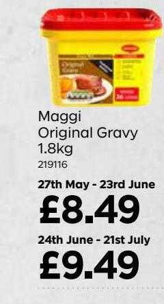 Bestway Maggi Original Gravy 1.8 Kg offer