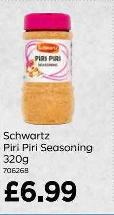 Bestway Schwartz Piri Piri Seasoning 320 G offer