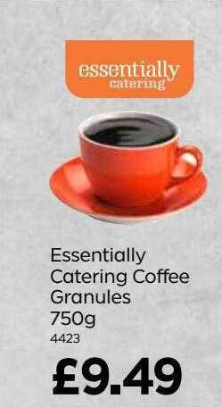 Bestway Essentially Catering Coffee Granules 750 G offer