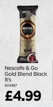 Bestway Nescafe & Go Gold Blend Black 8's offer