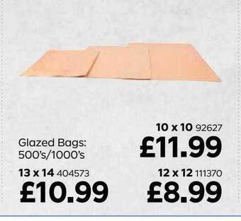 Bestway Glazed Bags : 500's-1000's offer