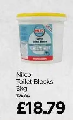 Bestway Nilco Toilet Blocks 3 Kg offer